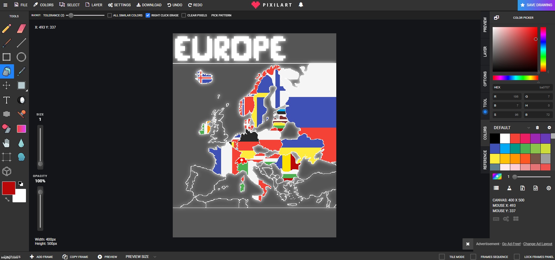 i drew al the easy flags, il do the medium ones later | made w/ Imgflip meme maker