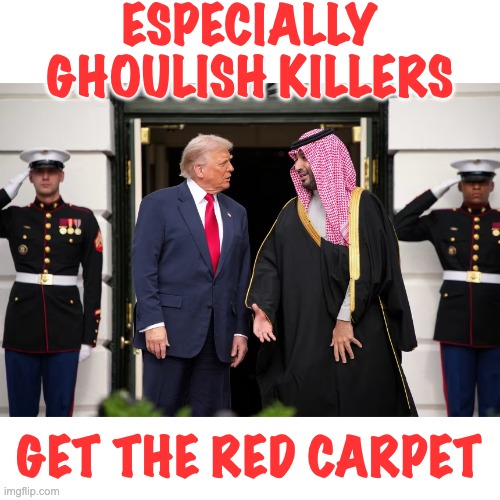 ESPECIALLY GHOULISH KILLERS GET THE RED CARPET | made w/ Imgflip meme maker