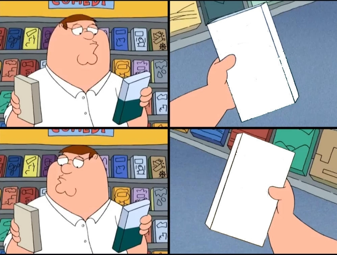 Peter griffin decision Blank Meme Template