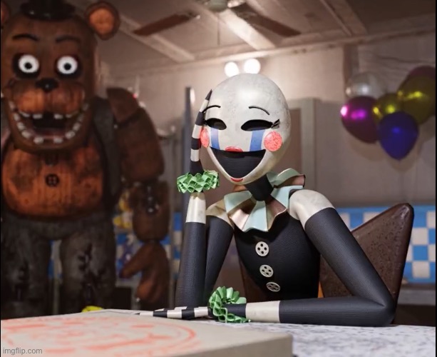 evil and intimidating freddy: | made w/ Imgflip meme maker