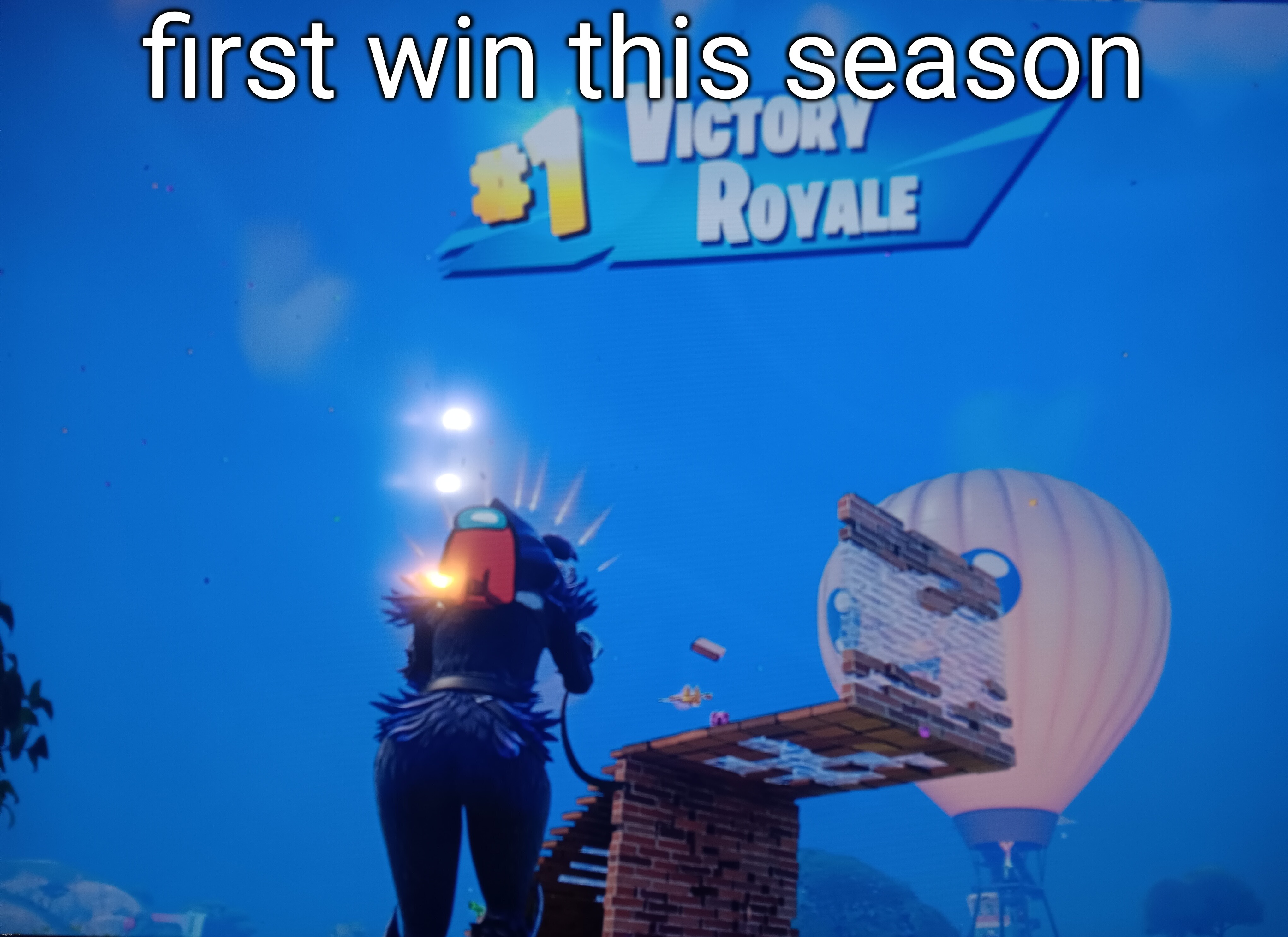 first win this season | made w/ Imgflip meme maker