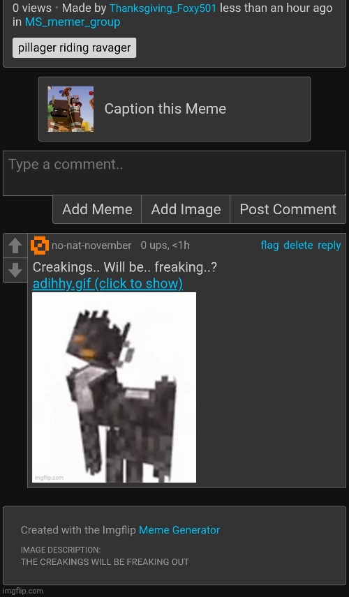 The link contains dih LMAOAO | made w/ Imgflip meme maker