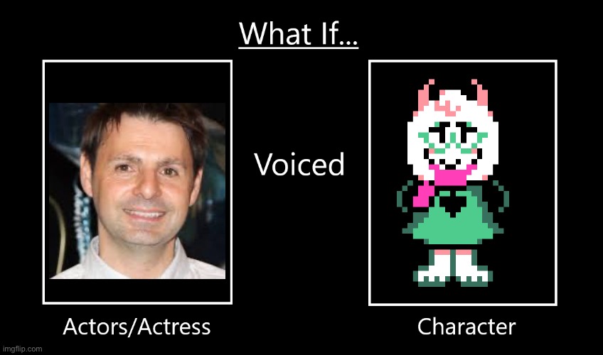 What if john hassler (the voice of thomas) voiced ralsei? | made w/ Imgflip meme maker