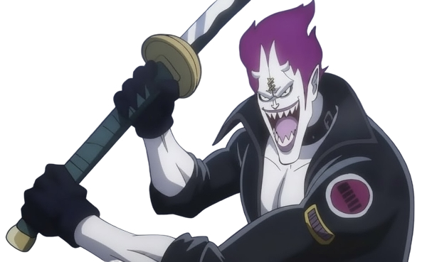 Buff Gecko Moria with Sword Blank Meme Template