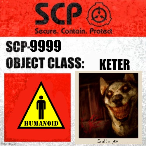 SCP-9999 Blank Meme Template