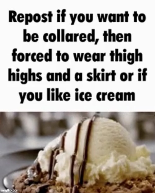 I like ice cream :pray: | image tagged in repost if | made w/ Imgflip meme maker