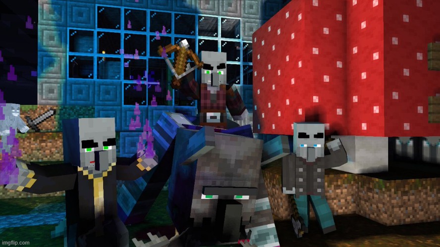 Illagers | image tagged in illagers | made w/ Imgflip meme maker