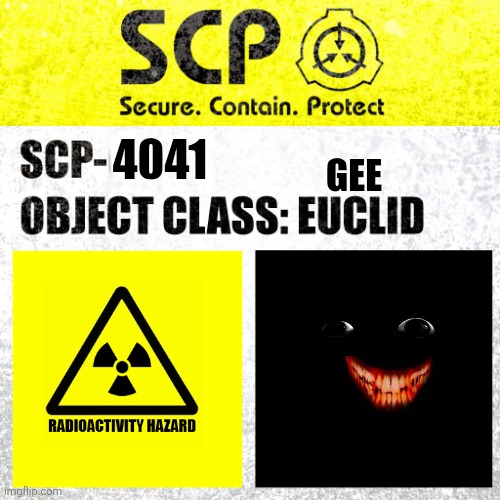 SCP-4041 Blank Meme Template