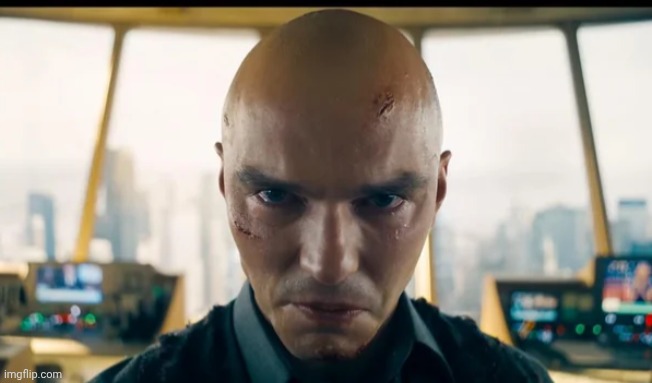 Lex Luthor is angry and sad | image tagged in lex luthor is angry and sad | made w/ Imgflip meme maker