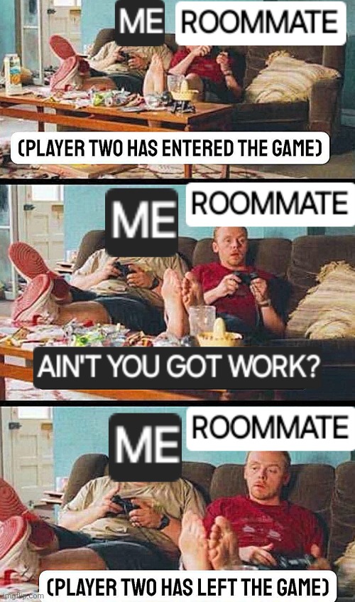 That One Roommate | image tagged in roommates | made w/ Imgflip meme maker