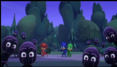 Dancing with pj masks Blank Meme Template