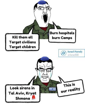 our reality idf Blank Meme Template