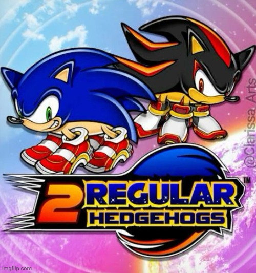 Sonic adventure 2? Nah, here's the rework | image tagged in sonic the hedgehog,shadow the hedgehog | made w/ Imgflip meme maker
