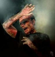 Sunlight Burning Vampire Blank Meme Template