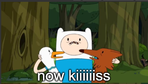 now kiss Blank Meme Template