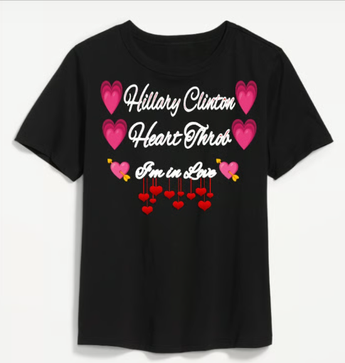 Hillary Clinton I'm in Love Blank Meme Template