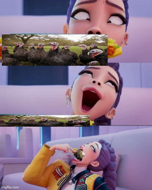 Rumi devour | image tagged in rumi devour | made w/ Imgflip meme maker