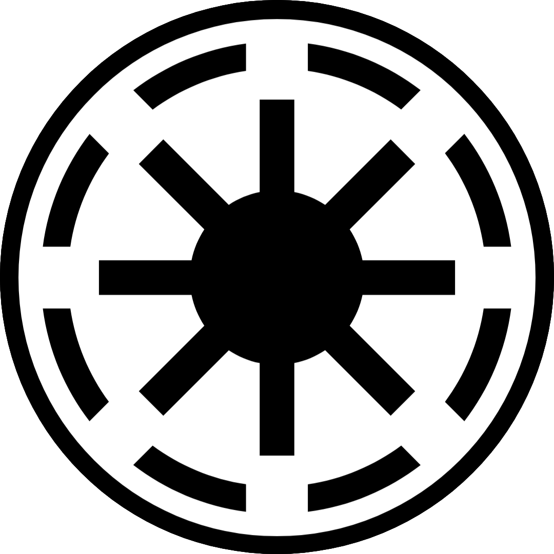 Galactic Republic Crest Blank Meme Template