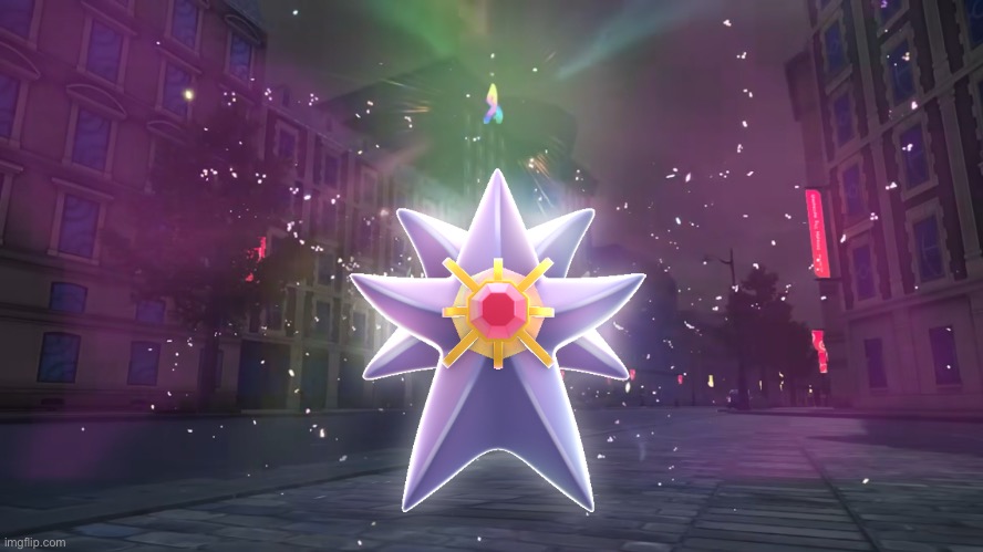 image tagged in mega starmie | made w/ Imgflip meme maker