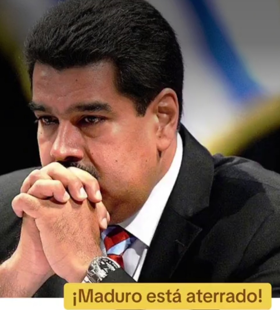 Scared Nicolas  Maduro Blank Meme Template