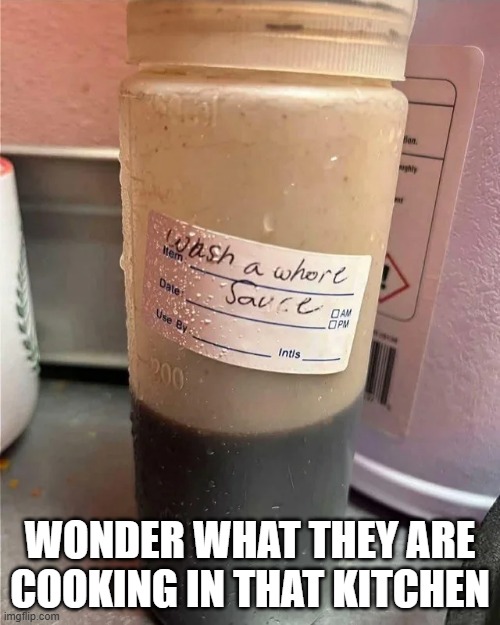Special Sauce | WONDER WHAT THEY ARE COOKING IN THAT KITCHEN | image tagged in sex jokes | made w/ Imgflip meme maker
