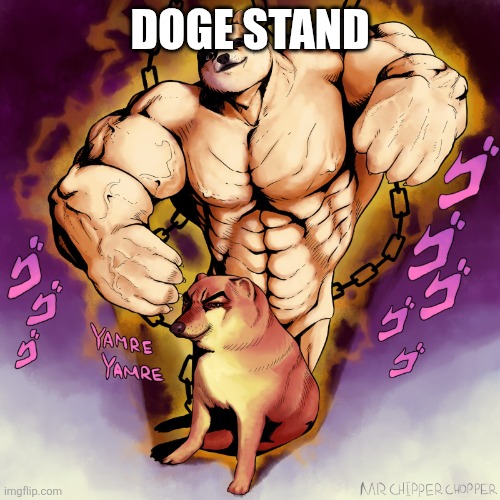 Doge stand | DOGE STAND | image tagged in doge stand | made w/ Imgflip meme maker
