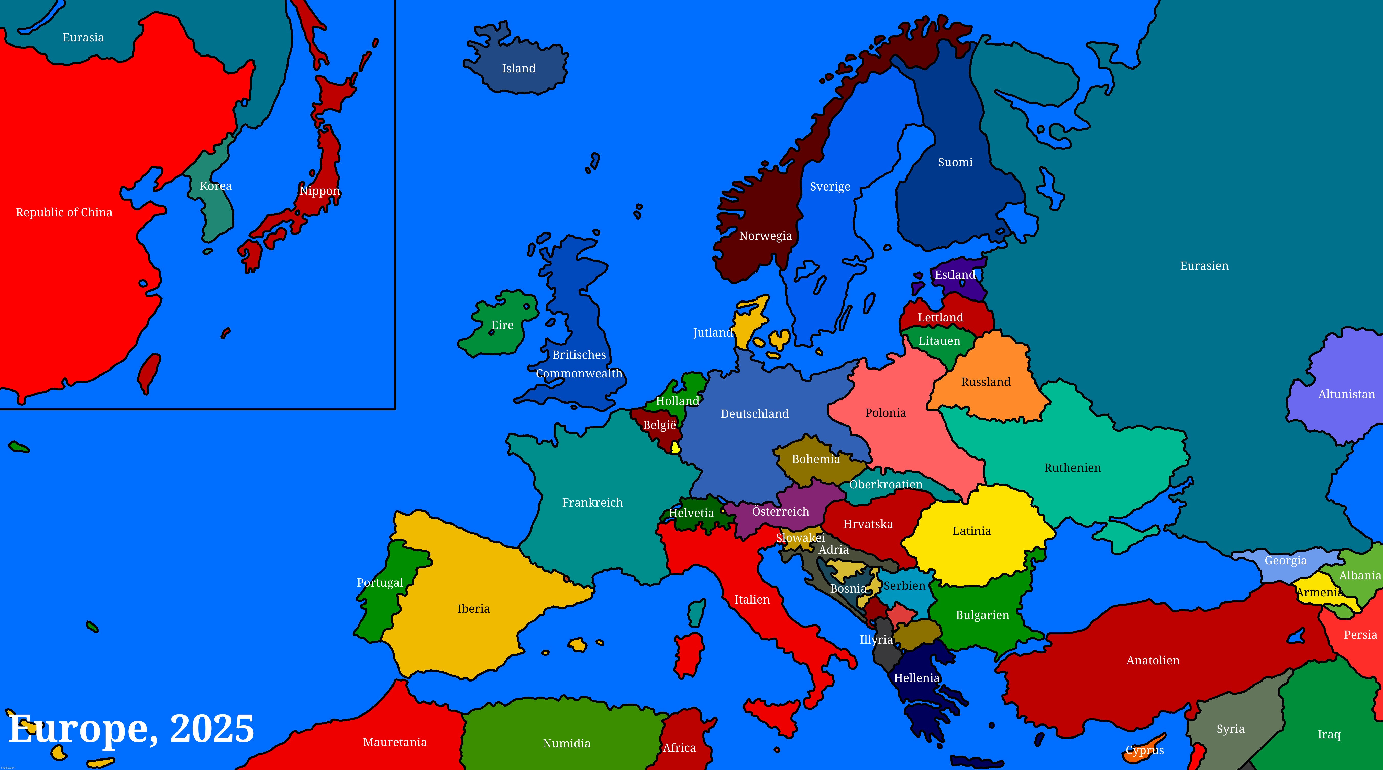 EUROPE, 2025 | made w/ Imgflip meme maker