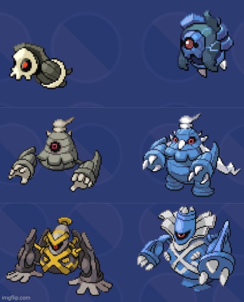 Duskull line + Beldum line, I think this was worth it. | image tagged in pokemon fusion | made w/ Imgflip meme maker