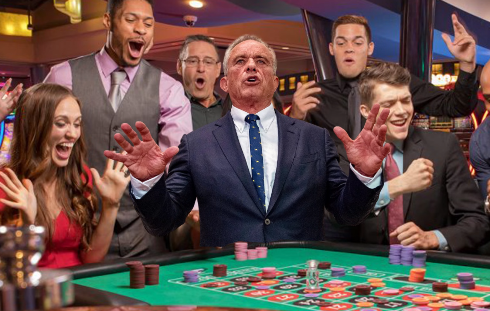 RFK Gamble Blank Meme Template