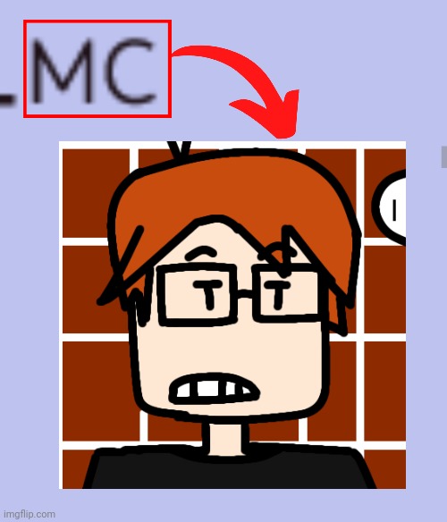 In an ad | image tagged in mc,name soundalikes,mc name soundalikes,ads | made w/ Imgflip meme maker