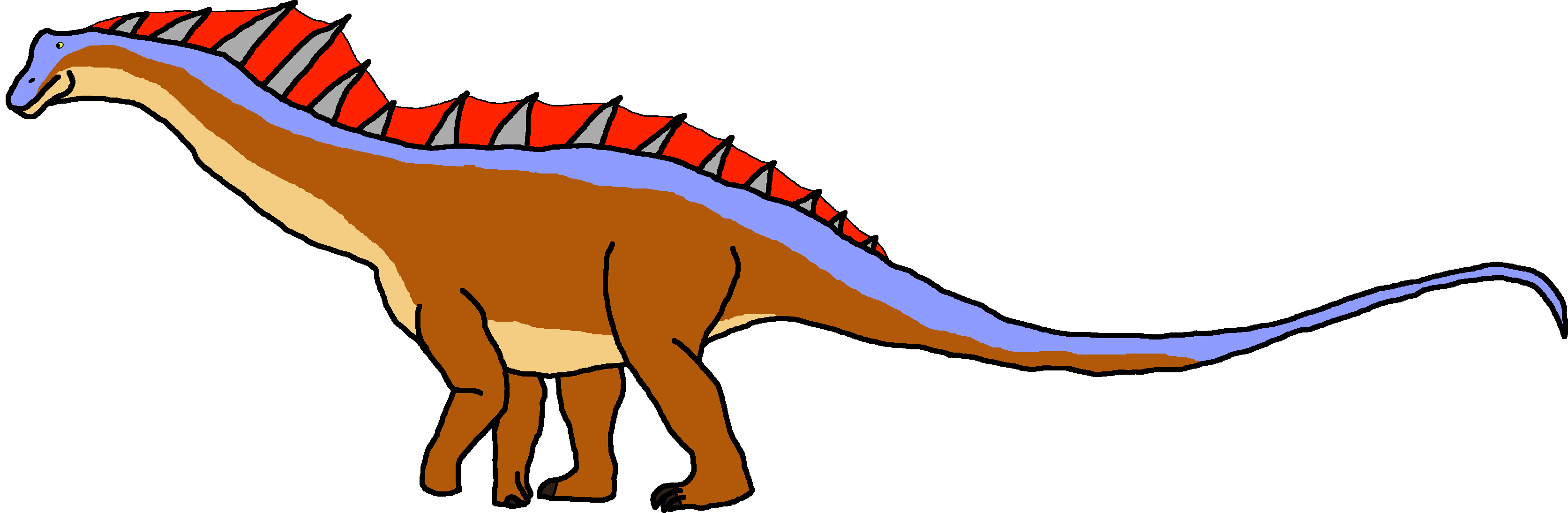 Male Amargasaurus (Paleoverse + EOIverse) Blank Meme Template