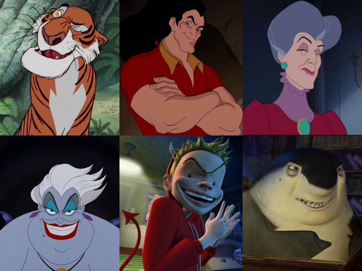 Disney Horror Villains Collage Season 5 Blank Meme Template
