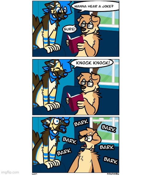Art by ShepGoesBlep. | image tagged in furry,art,comic | made w/ Imgflip meme maker