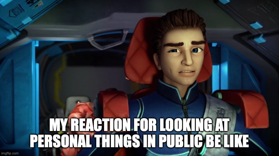 Suspicious Scott: My reaction to looking at personal things in front of people be like | MY REACTION FOR LOOKING AT PERSONAL THINGS IN PUBLIC BE LIKE | image tagged in suspicious scott,silly,meme,meme2026,stuff,brainrot | made w/ Imgflip meme maker