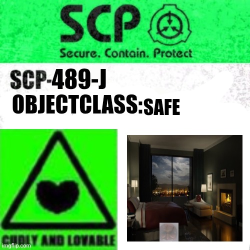 SCP-489-J De sing Blank Meme Template