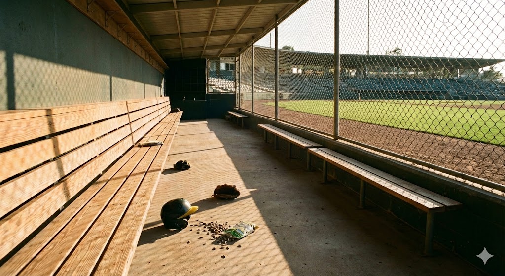 Baseball Dugout Blank Meme Template