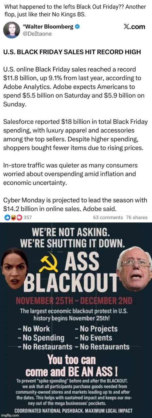 Bernie & AOCs failed protest | image tagged in bernie aoc ass blackout,epic fail | made w/ Imgflip meme maker