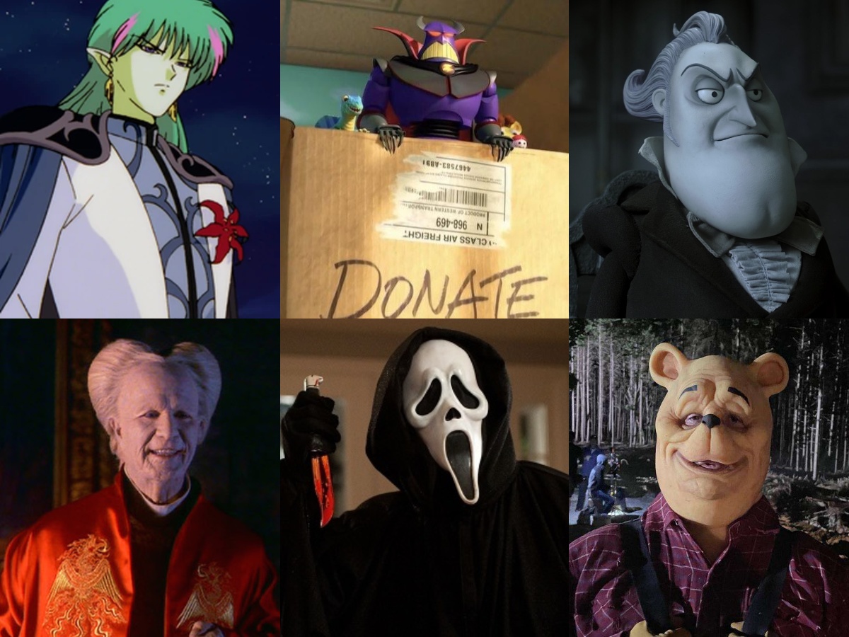 Disney Horror Villains Collage Season 12 Blank Meme Template