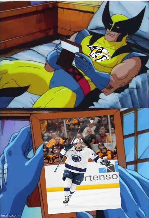 One McKenna, please! | image tagged in wolverine remember | made w/ Imgflip meme maker