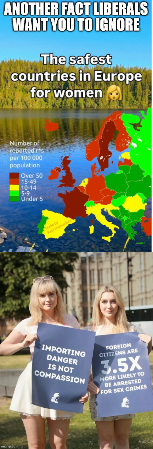 Will the US learn from Europe's failed immigration policies? | ANOTHER FACT LIBERALS WANT YOU TO IGNORE | image tagged in failed,european immigration policies | made w/ Imgflip meme maker