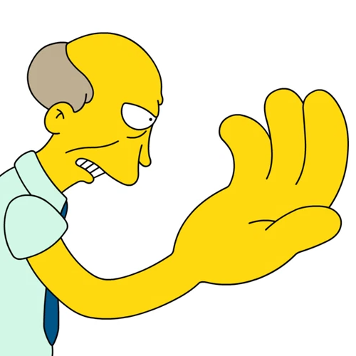 Big Hand Simpsons Blank Meme Template
