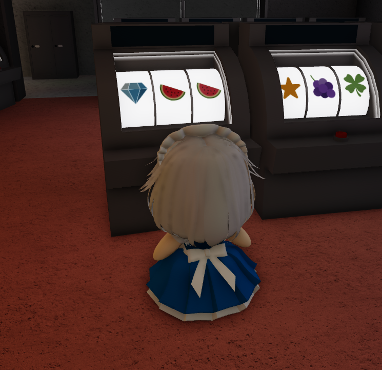 gambling fumo Blank Meme Template