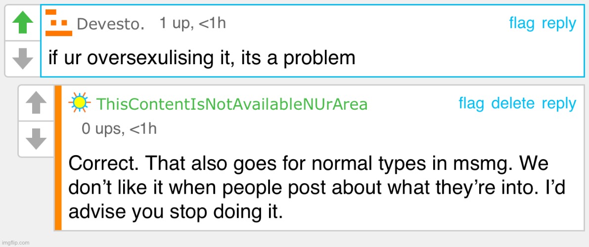 Thank you goonmaster and toady for giving me the wrong reason why everyone was mad | made w/ Imgflip meme maker