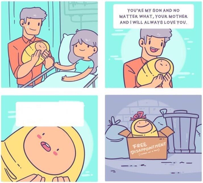 Free Dissapointment Blank Meme Template