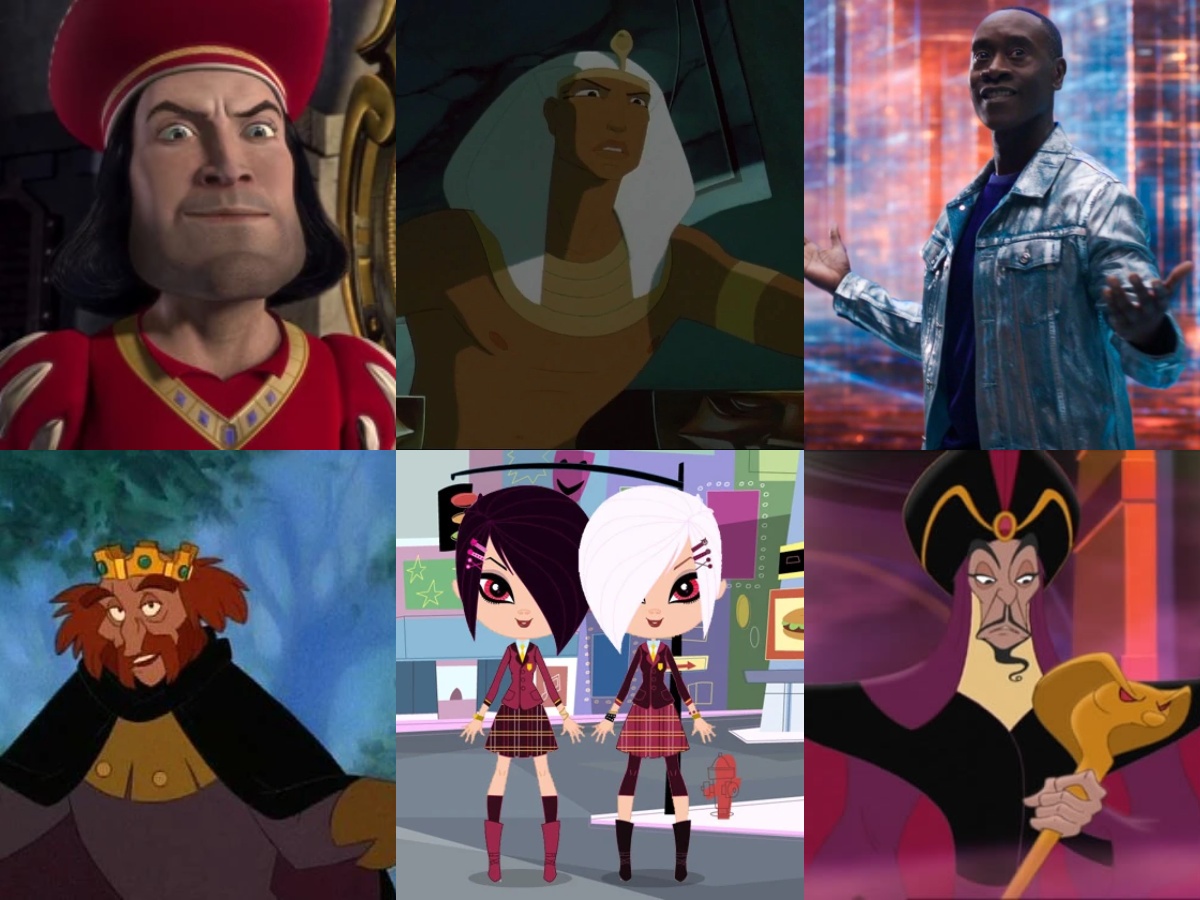 Disney Horror Villains Collage Season 10 Blank Meme Template