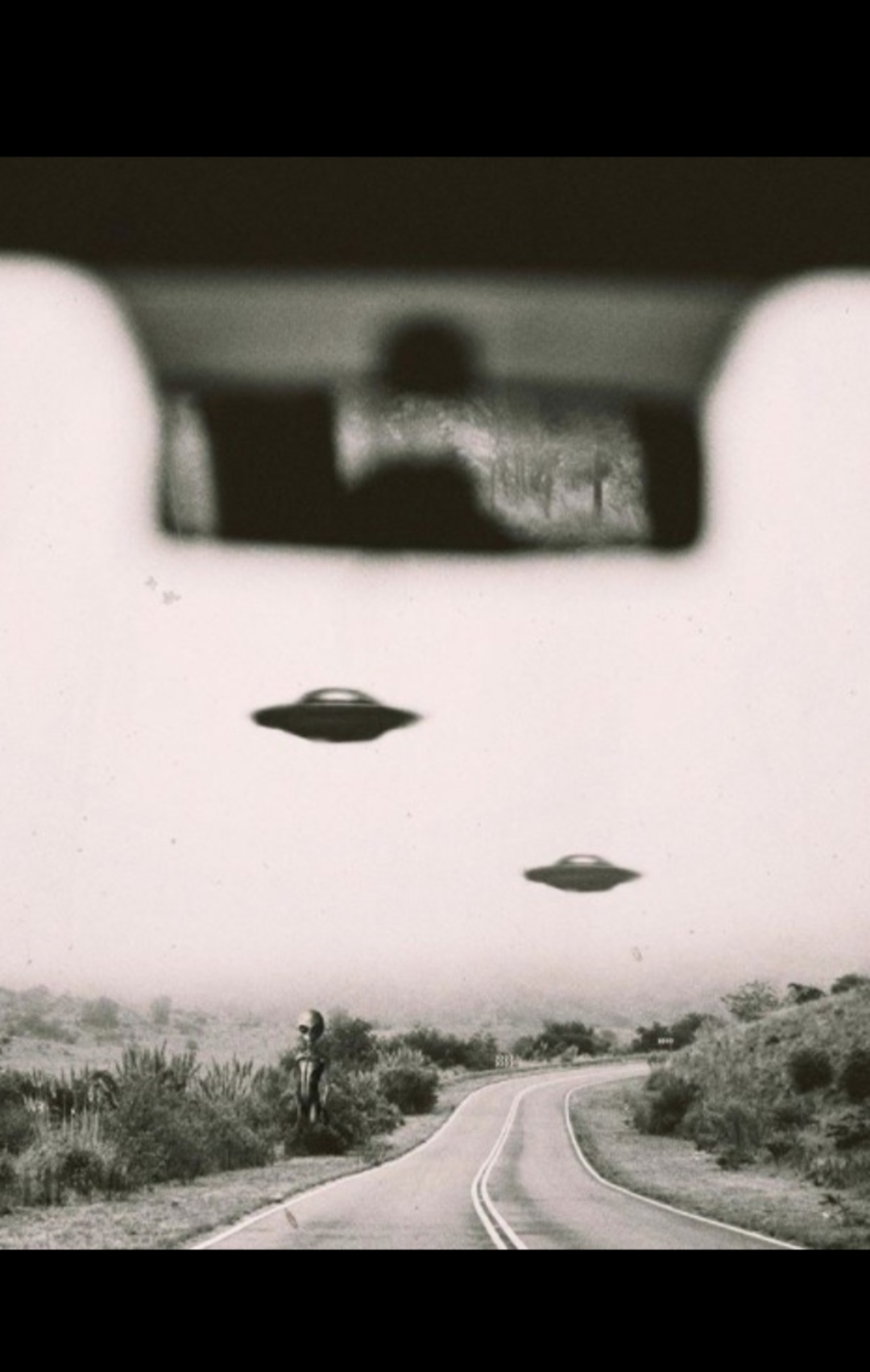 2 UFOs Blank Meme Template