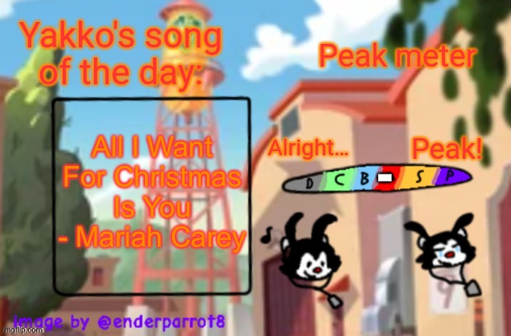 IT’S TIIIIIIIIIIIIIIIIIIIIIIIIIIIIIIIMMMMMMMMEEEEEEEEEEEEEEEE!!!!!! | All I Want For Christmas Is You - Mariah Carey; - | image tagged in song of te dae | made w/ Imgflip meme maker