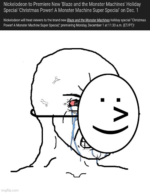 Don't cry, don't cry, don't cry- | image tagged in pretending to be happy hiding crying behind a mask,memes,funny,depressed,finale | made w/ Imgflip meme maker