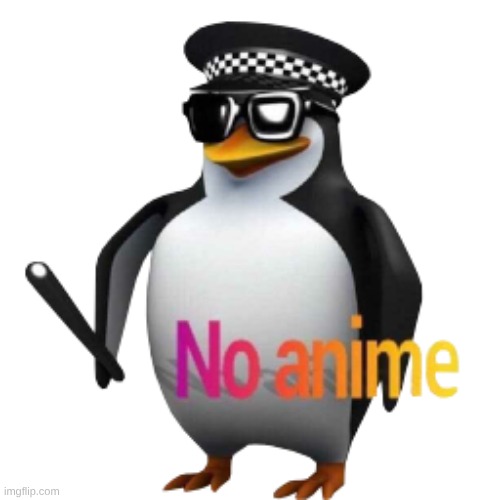 No anime | image tagged in no anime | made w/ Imgflip meme maker