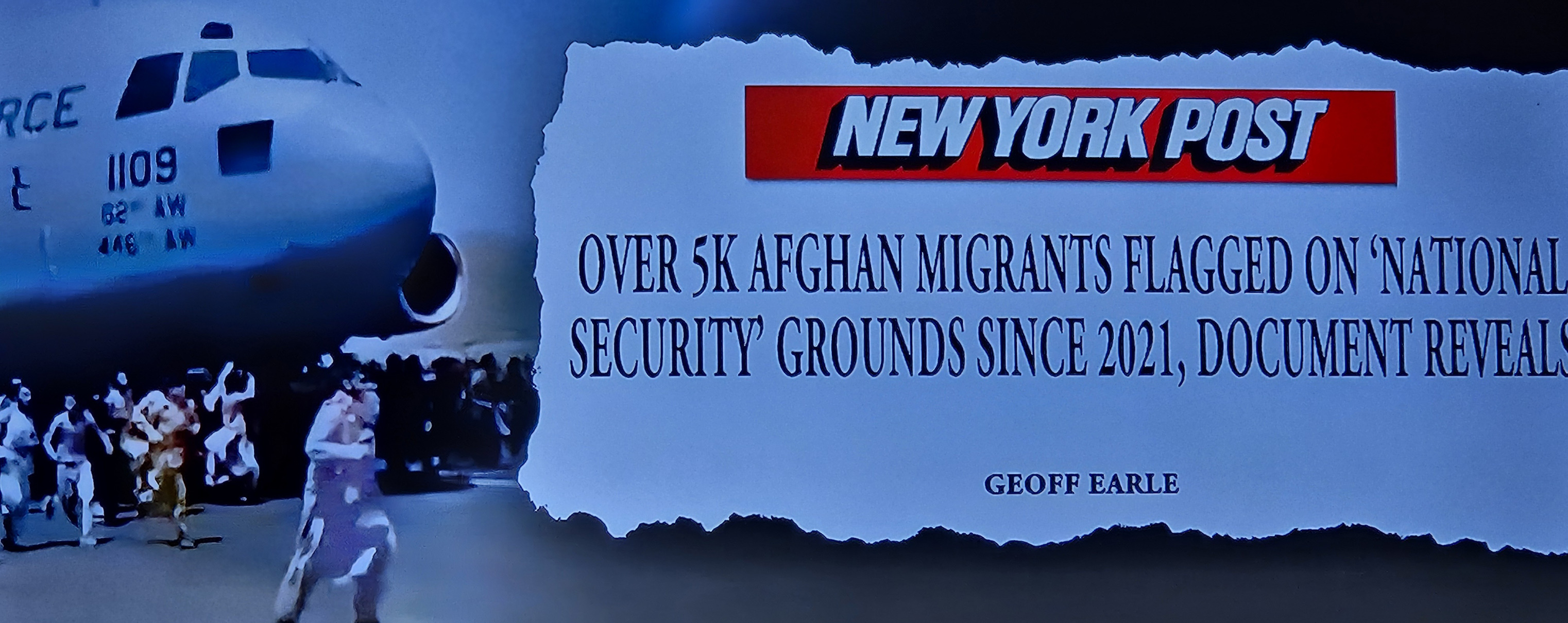 5K Afghan migrants flagged on National Security grounds Blank Meme Template